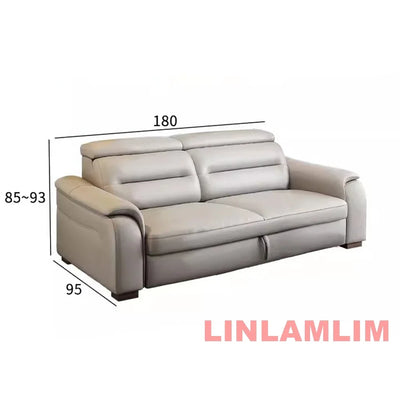 Customizable  Multifunctional Convertible Sofa Bed With Eletric Recliner, Folding Sofa Cama