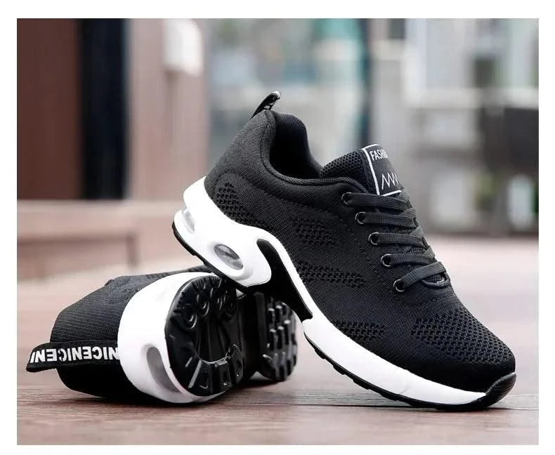 Sports Shoes for Women Spring White Breathable Casual Sneakers Summer Breathable Air Cushion Running Zapatillas Mujer Girl Shoes