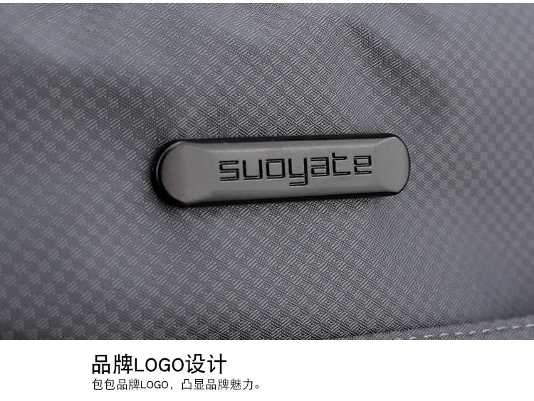 Men's High Capacity Hand Bags New Trendy Cool Men's Shoulder Bags Nylon Messenger Bags Travel Handbag Crossbody Bag Sling Bag