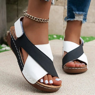 Summer Sandals Shoes Women Party Sandals For Women Outdoor Sandals Ladies Wedge Walking Shoes Beach Female Sandal Women Footwear
