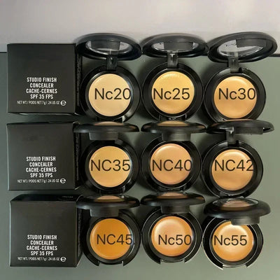 2pcs/lot Brand Studio Finish Concealer Cache - Cernes Spf 35 makeup concealer