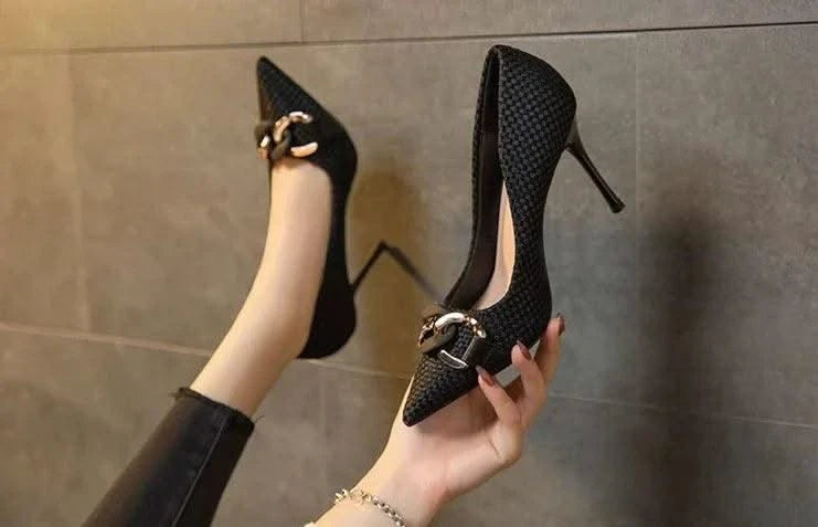 Non Slip Casual Ladies High Heeled Pump Shoes | Elegant Hot Trendy Women's Shoes