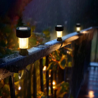 Outdoor Solar Lights Garden Lamp Solar Powered Waterproof Landscape Path LED Light for Yard Backyard Lawn Patio Decorative