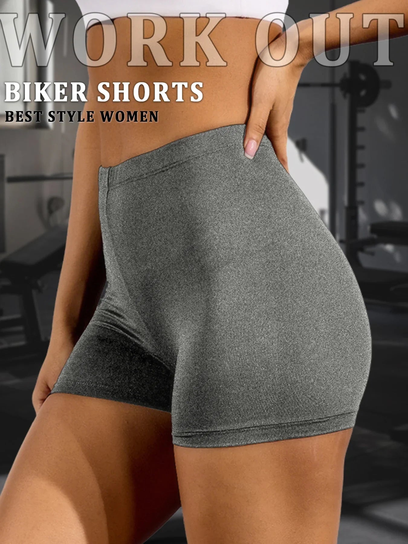 Biker Shorts For Women Super Soft No See Through Workout Yoga Running Cycling Push Up Gym Fitness Shorts Women's Activewear