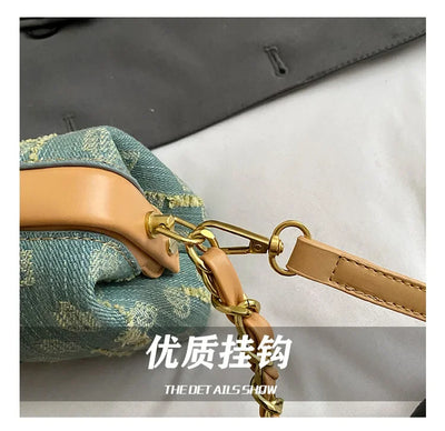 Luxury - Grade 2025 Women's Niche - Designed Cowboy - Cloth Bags - Fashion - Forward Crossbody, Shoulder & Under - Arm Bags