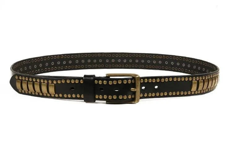 stylish Decorative waistband |original leather pin buckle punk belts | hip hop dress | stylish Decorative waistband for Men and Women