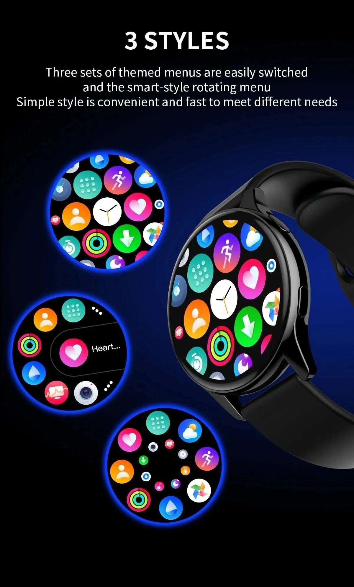 LIGE Women Bluetooth Call Smart Watch HeartRate Blood Pressure Monitoring Smartwatches Waterproof Men Smartwatch For Samsung IOS
