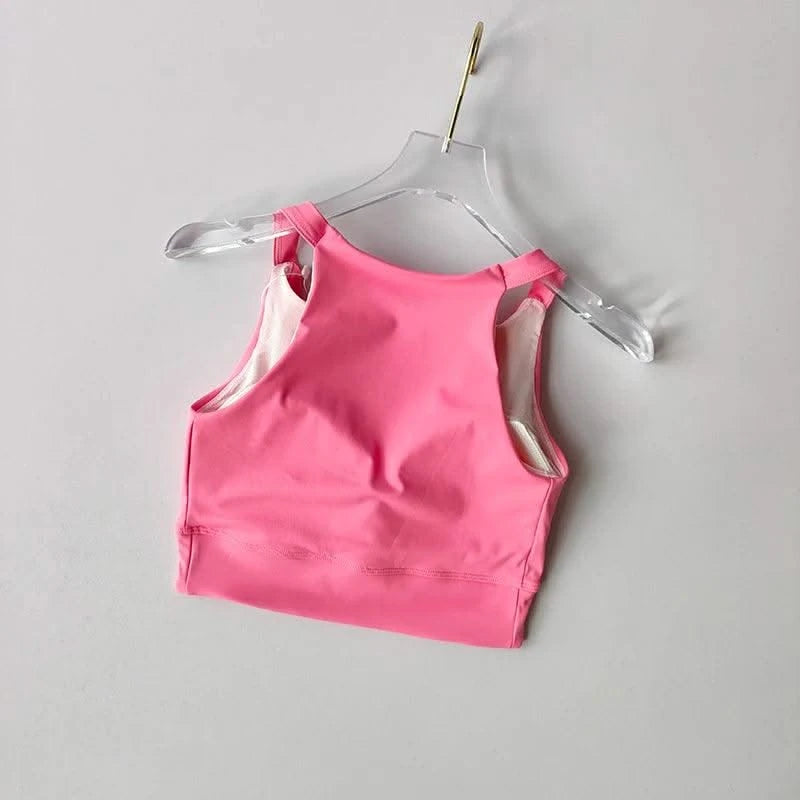Sports Bra for Women Running Gathering Small Breasts to Show Off Big Fashion Sexy I-shaped Yoga Vest Quick Drying Fitness Bra