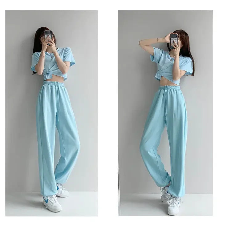 New Jogging Sweatpants Women Joggers Sports Pants Women  Fashion Korean Tracksuit Pants Pantalon Female
