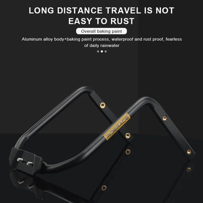 Bicycle Saddle Stabilizer Bracket Rear Seat Aluminum Alloy Holder MTB Road Bike Luggage Rack Rear Seat Mount Cycling Accessories