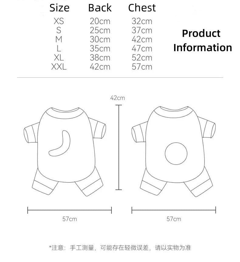 Cat Clothes Warm Home Clothes Cute Style Four-Legged Air-Conditioned Suit Kitten Puppy Teddy Pet Cat Clothes