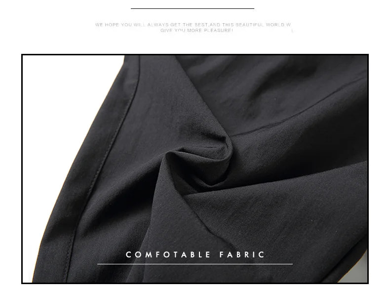 Summer Cropped Trousers for Men, Ice-Feel Breathable Stretch Trousers, Casual Versatile Shorts