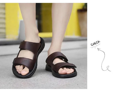 Genuine Mens Slipper Man Luxury 2024 Comfortable Man Sandal Super Copy Shoes for Men 2024 Summer Shoes Sale Summer Men's Sandals