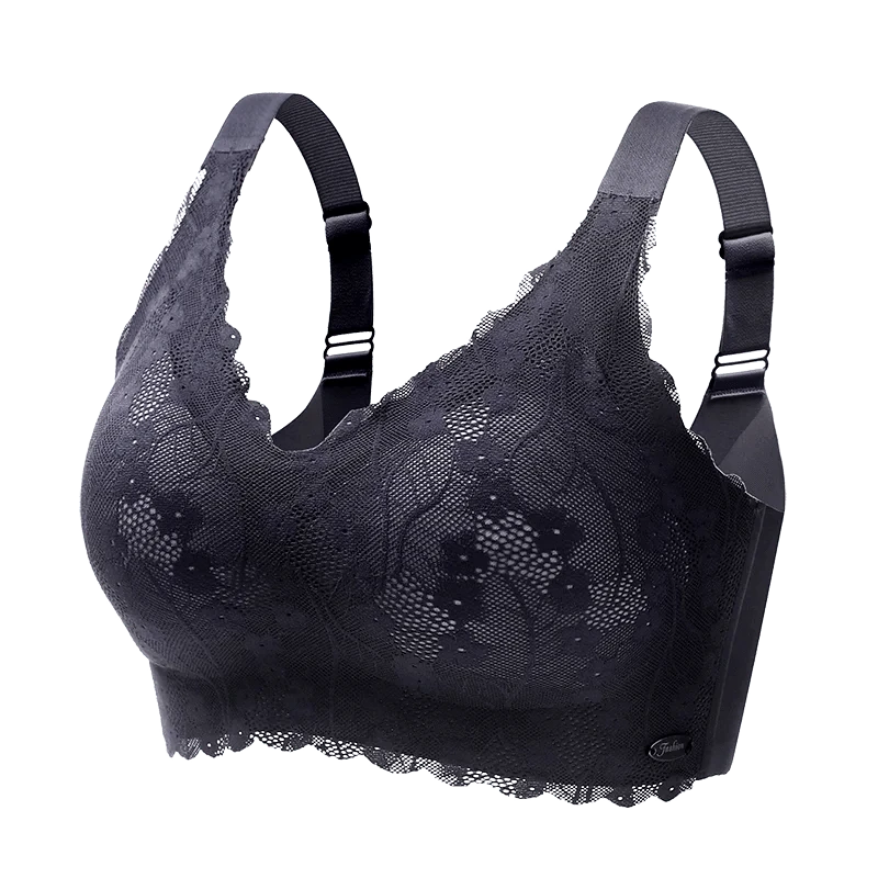 Full Coverage Bra For Plus Size Women With No Underwire Thin Cup Design To Show Cchest Small Help Lift And Prevent Sagging
