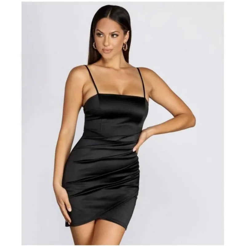 Elegant Women Corset Evening Dress Sexy Fashion Off Shoulder Folds Bodycon Party Gala Dress Night CLubwear Graduation Dress Gown