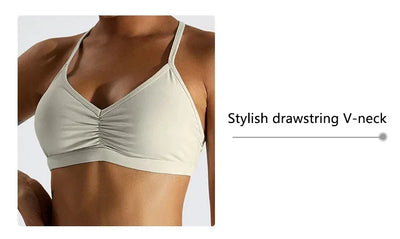 Sexy Scrunch Sports Bra Gym Top Women Running Back Cross Top Women Sportswear Yoga Underwear Fitness Workout Yoga ClothingWomen