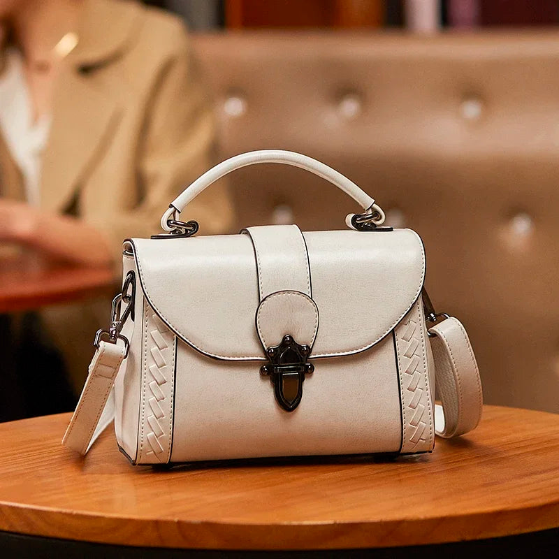 Women's Handbag Genuine Leather Hand Purses Luxury Fashion Female Shoulder The Tote Bag Designer With Top Handle Crossbody Bags