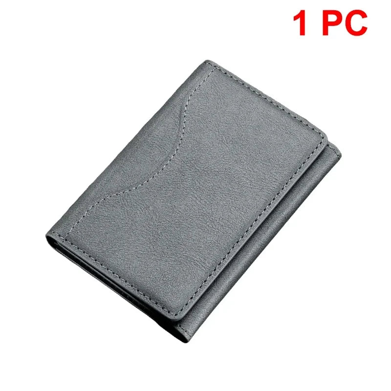 Magsafe Wallet Mobile Phone Bag Credit Card Holder Magnetic Wallet Men Luxury Bank Cardholder Case Minimalist Wallet Card Bag