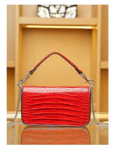 Chic Women's Crossbody Bag Leather Shoulder Handbag Designer Tote Purse Ladies Modern Elegant