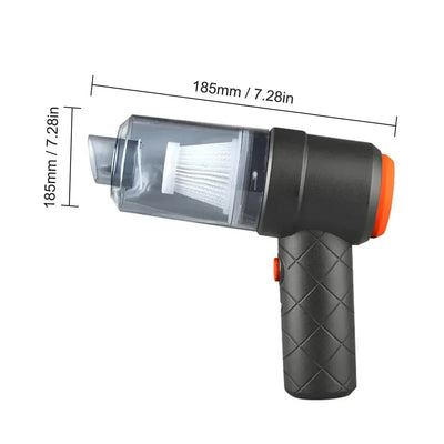 Portable Car Vacuum Cleaner 6000PA Mini Wireless Cleaner Handheld Auto Vacuums Home & Car Dual Use Vacuum Cleaners