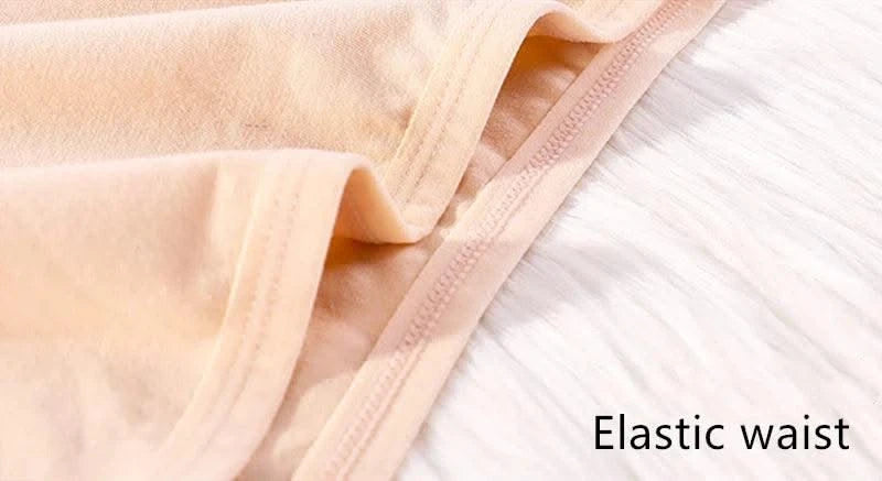 Ladies' Boxer Briefs Women's High Waist Large Size Quarter Underwear Female Cozy Cotton Antibacterial Legging Flat Legged Shorts