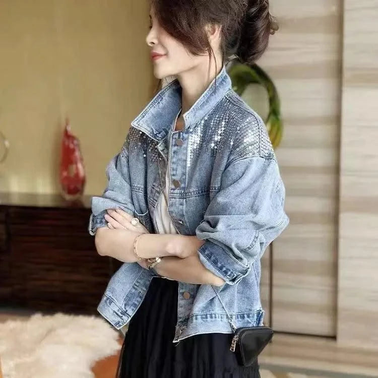 Denim Jacket For Women's Jackets For Women Denim Coats Women's Denim Jacket Jean Jacket For Womens Women Coat New In Outerwears