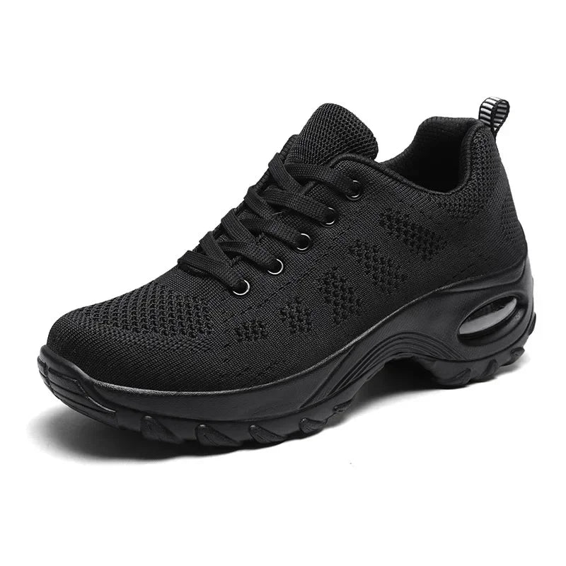 Woman Sneakers Fashion Casual Shoes Summer Air Cushion Mesh Female Shoes Comfortable Breathable Heightening Sneakers for Women