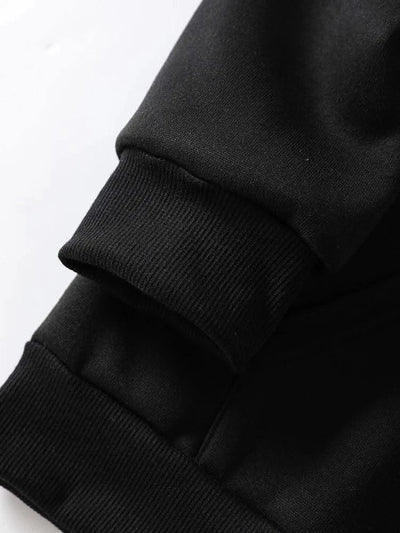 Fashion Solid Zipper Hoodie Women Warm Fleece Hooded Sweatshirt Autumn Casual Street Pocket Sportswear Oversized Female Clothing