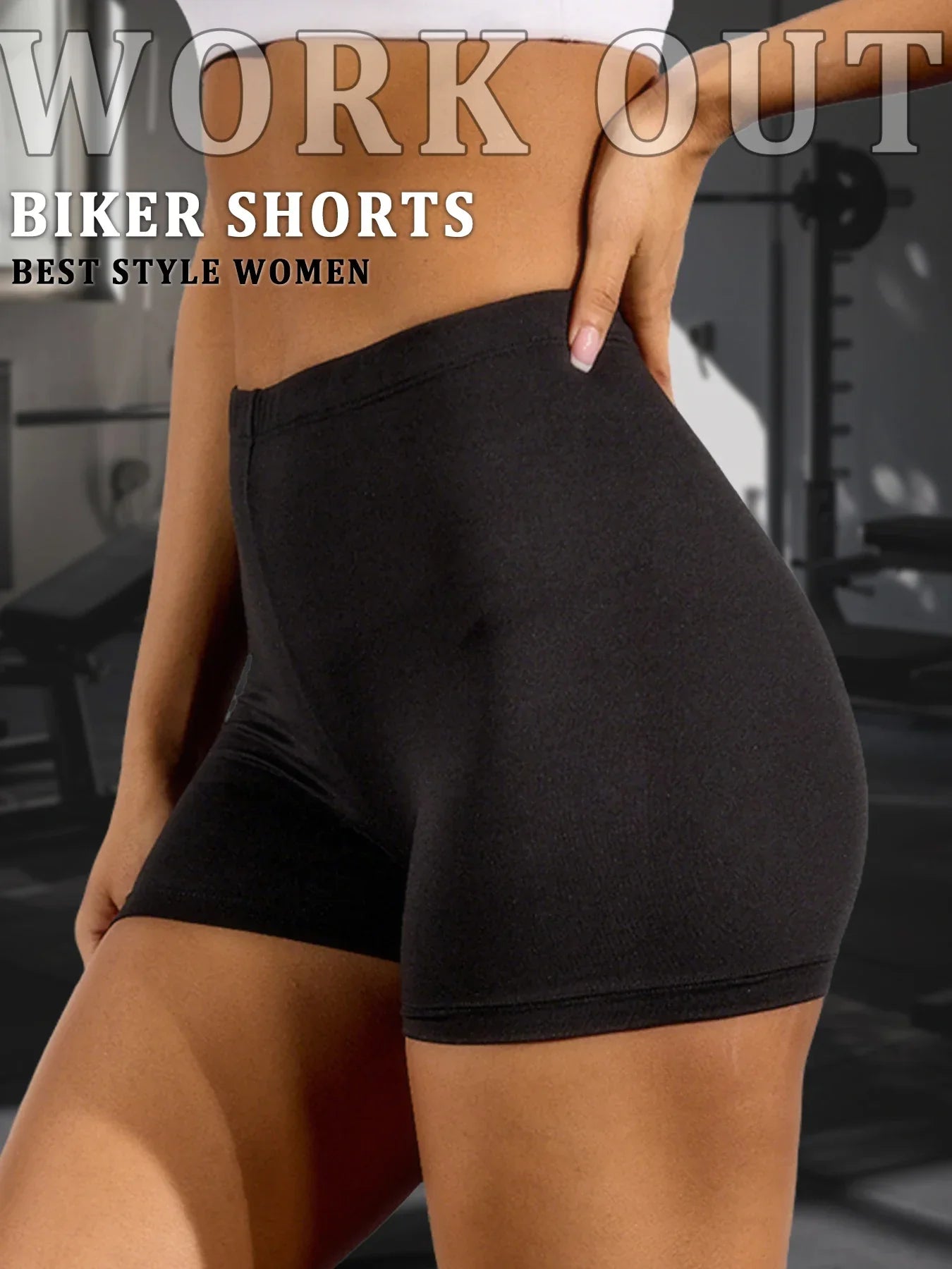 Biker Shorts For Women Super Soft No See Through Workout Yoga Running Cycling Push Up Gym Fitness Shorts Women's Activewear
