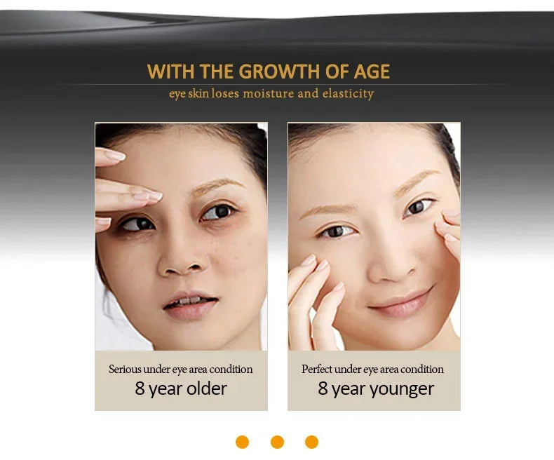 ARTISCARE Snail Face Cream + Peptide Eye Roller + Golden Eye Cream 3Pcs for Facial Moisturizing Serum Dark Circles Eye Care