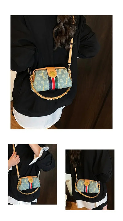 Luxury - Grade 2025 Women's Niche - Designed Cowboy - Cloth Bags - Fashion - Forward Crossbody, Shoulder & Under - Arm Bags