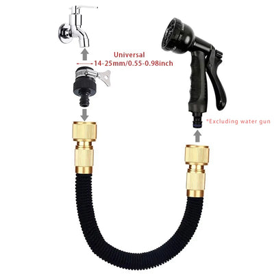 Garden Water Hose Reel Expandable Watering Hose High Pressure Flexible Car Wash Watering Garden Irrigation Magic Hose Pipe