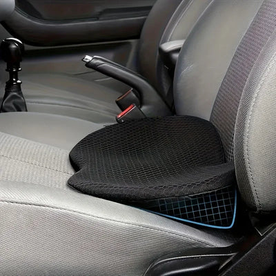 Car Seat Cushion, 2 in 1 Memory Foam Seat Pad for Sciatica and Lower Back Pain Relief, Seat Cushion for Car Seat Driver