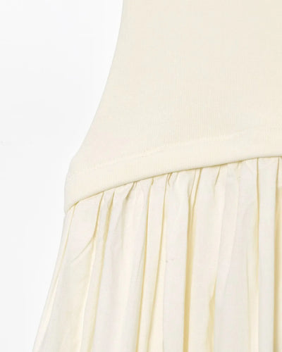 Women's Dress New Summer 2025 White Halterneck Panelled Dress Sexy off-the-shoulder design Elegant temperament Personality