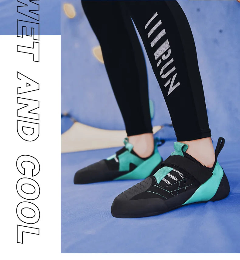 Climbing Shoes for Men and Women, Beginners Climbing Shoes, Rock Holding Training, Wild Buckle, Fitness, Size 37-46