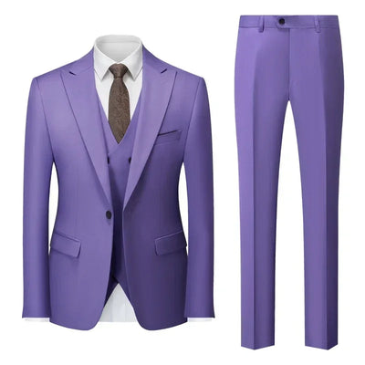 Italian Business Gentleman Slim Suit, Groom Wedding Blazers, Men's Blazers, Italian Costume, Sizes M to 5XL