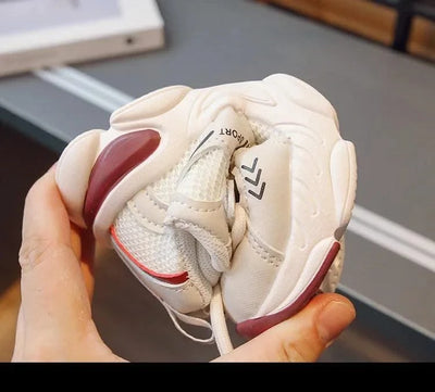Shoes for Children Sneakers New Sports Kids Mesh Anti-slippery Sneakers Girls Vulcanized Girl Run Outdoor Training Shoes