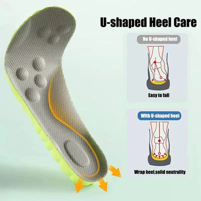 Flat Feet Arch Support Orthopaedic Insoles for Children | Elastic Shock Absorber Cushion Insoles for Kids Shoes High Quality | Sport