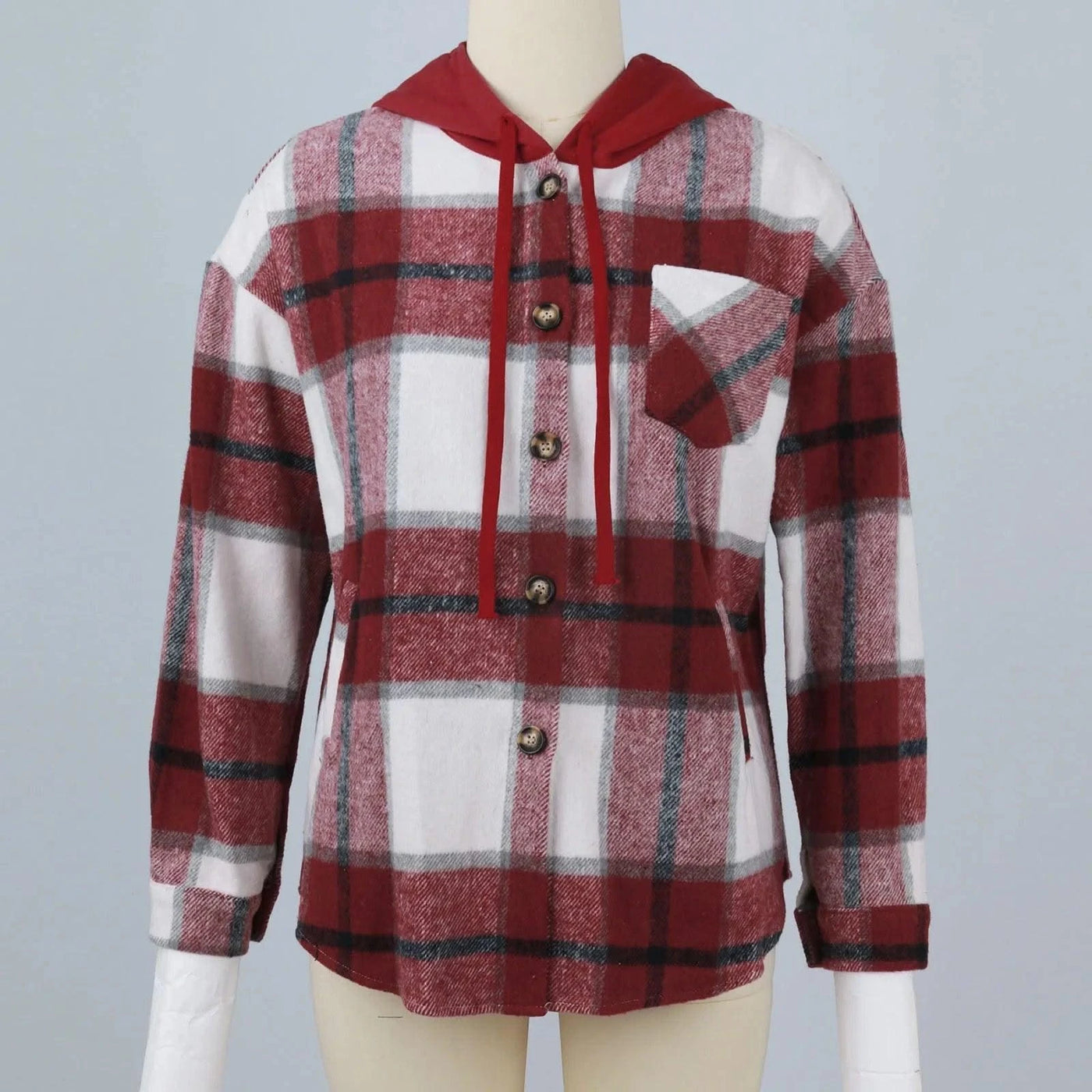 Women Chic Jackets Autumn Winter Lapel Patchwork Coats Casual Office Jacket