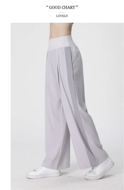 Women Wide Leg Pants Loose Fitness Yoga Pants 2024
