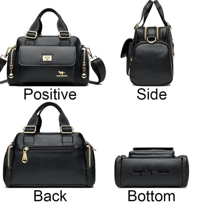 New Summer Fashion Women Designer Bag Leather Handbags PU Shoulder Bag Crossbody Shopping Bags For Women Luxury Lady Purse Sac