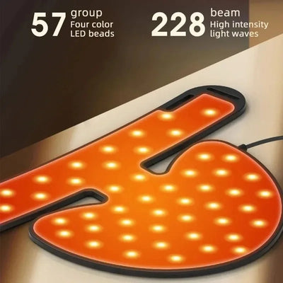 2025 Neck LED Lift Mask Photon Anti-Wrinkle Skin Tightening Neck Beauty Device Skin Brighten Rejuvenation Neck Wrinkle Remover