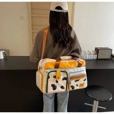 Women's Fashionable and Lightweight Boarding Bag for Maternity, Business, Yoga