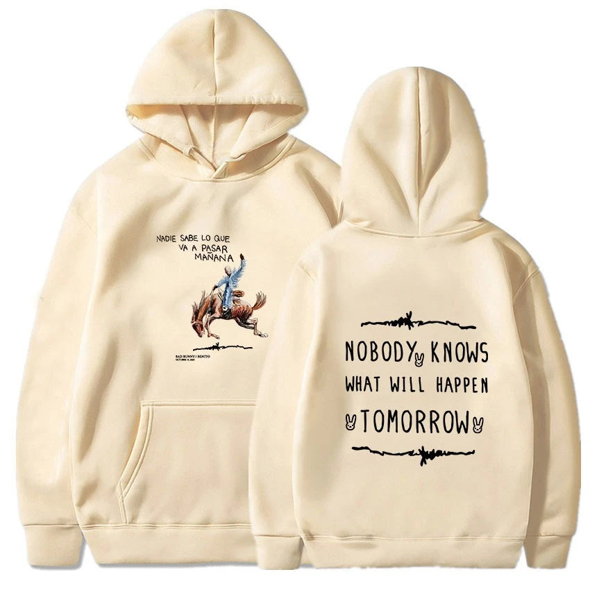25 New Men's and Women's Sweatshirts New Album Printed Hoodies Autumn Hooded Sweatshirts Sportswear Multi-functional Casual Tops