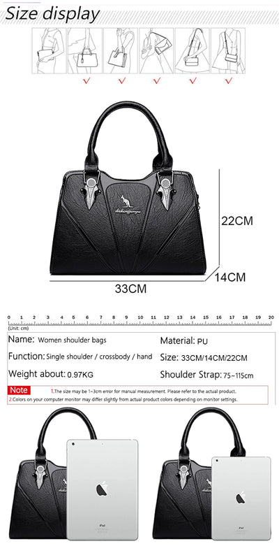 Luxury Handbags Women Bags Designer Brand Female Leather Crossbody Shoulder Bags For Women Sac a Main Ladies Hand Bags 2024 Sac