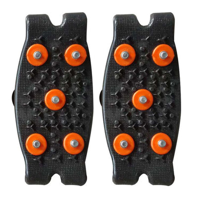 5-Stud Climbing Crampons Anti Slip Mountaineering Cleats Unisex Snow Claw Shoe Covers Walking Hiking Accessories