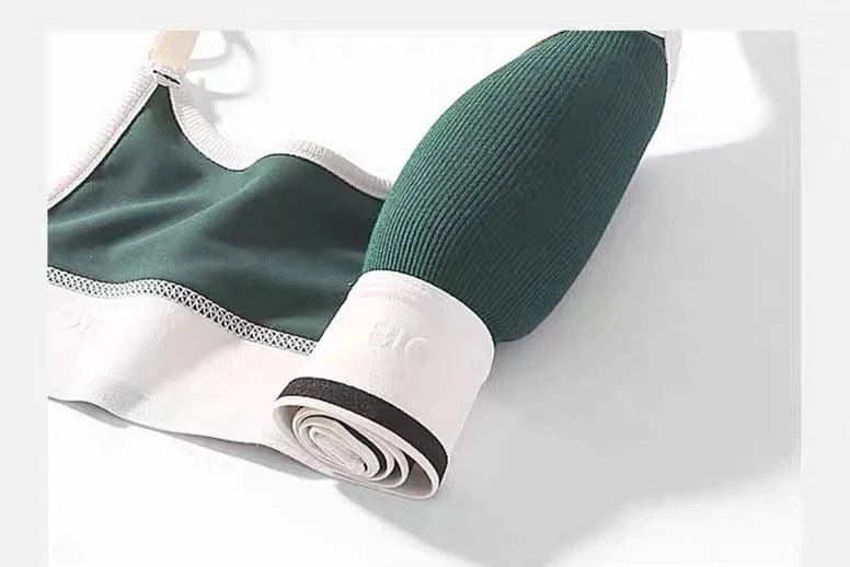 Sports Bra For Women With Small Breasts, Push-up Bra For Beautiful Back, Showing Large Breasts, Shock-proof Bra Without Rims