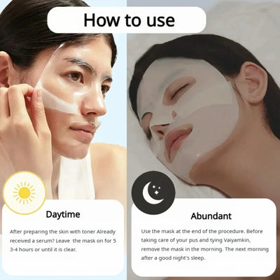 Bio Collagen Face Mask Anti Wrinkle Fade Face Fine Line Lift Firm Skin Anti-Aging Brighten Whitening Skin Care Korean Cosmetics