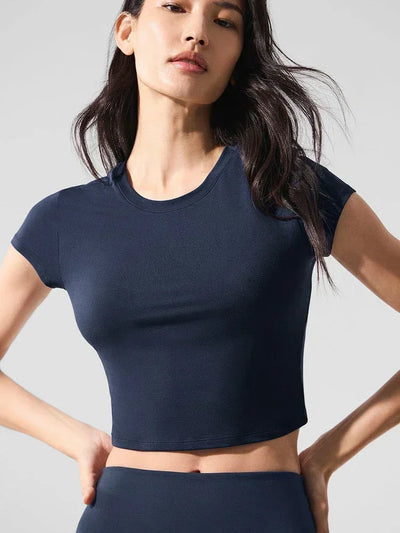 Women T-shirts 2025 Tops Solid Short Sleeve Loose O-neck Cotton Casual Ladies Shirts Harajuku Korean Summer Woman Tshirts