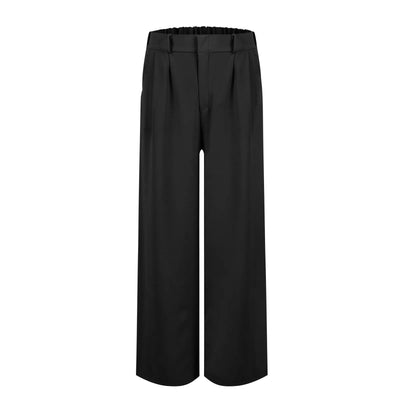Women's Wide Leg Pants High Elastic Waisted In The Back Business Work Trousers Long Casual Pants Pants for Women Women’s Pants